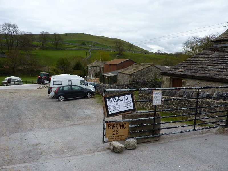 Parking in Malham